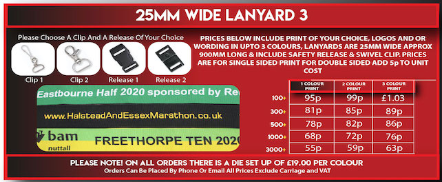 Lanyard 3 Red